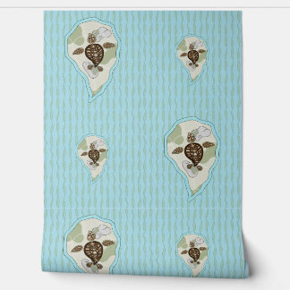 Kallie de Zee schildpad Behang