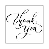 Kalligrafie Dank u Stamp Rubberstempel (Afrduk)
