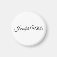 Kalligrafie Elegant Zwart & Wit Retro