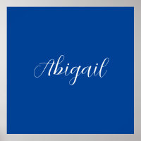 Kalligrafie Elegante Blauwe Witte Gewone Eenvoudig