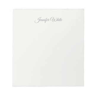 Kalligrafie Elegante Pastel Kleur Krachtig Retro Notitieblok