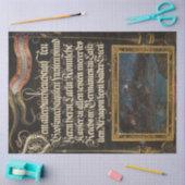 kalligrafie en landschap Ephemera-ontkoppeling Tissuepapier (Craft)