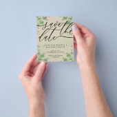  kalligrafie Eucalyptus budget speciale dag Flyer (Hand)