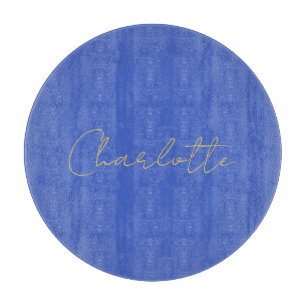 Kalligrafie Gouden Kleur Diepe Koninklijke Aangepa Snijplank