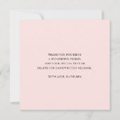 Kalligrafie Grateful Bedankkaart (Achterkant)