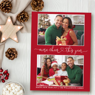 Kalligrafie Hart Meer Cheer Red 2 Fotovakantie Briefkaart