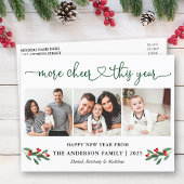 Kalligrafie Hart Meer Kerstvreugde Hulst 3 Foto Briefkaart