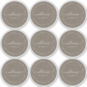 kalligrafie Kraft 6 cm 2,36 inch Sticker