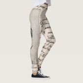 Kalligrafie Leggings (Rechts)