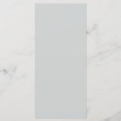 Kalligrafie Menu (Achterkant)