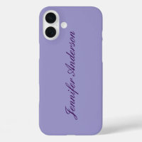 Kalligrafie Pastel Bord Paarse gepersonaliseerd