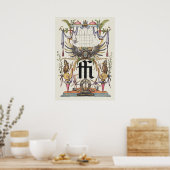  kalligrafie poster (Keuken)