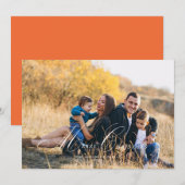 Kalligrafie Script Prettig Kerstmis Fotokaart Kaart (Voorkant / Achterkant)