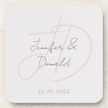 Kalligrafie trendy klassiek script monogram