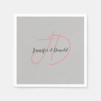 Kalligrafie trendy klassiek script monogram