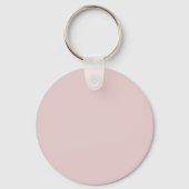 Kalligrafie trendy klassiek script monogram sleutelhanger (Achterkant)