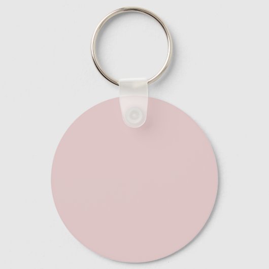 Kalligrafie trendy klassiek script monogram sleutelhanger (Achterkant)