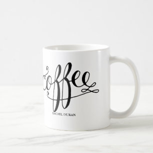 kalligrafiekoffie koffiemok