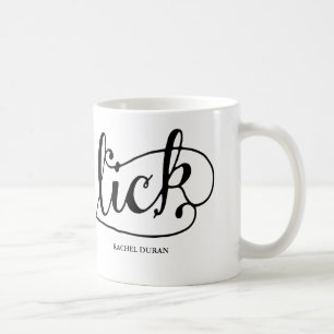 kalligrafielik koffiemok