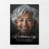 Kalligrafiescript 2-Fotoviering van het Leven Drieluik Programma (Cover)