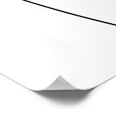 Kalligrafiescript Weddenschap Ceremony Welcome Poster (Hoek)