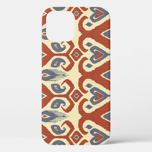 Kalligrafische penseelstreek:  naadloos Case-Mate iPhone case (Achterkant)