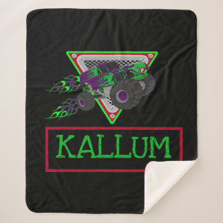 KALLUM MONSTER TRUCK DESIGN SHERPA DEKEN