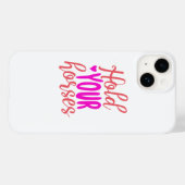 Kalm aan Case-Mate iPhone case (Achterkant (horizontaal))