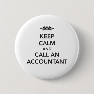 Kalm accountant Button houden