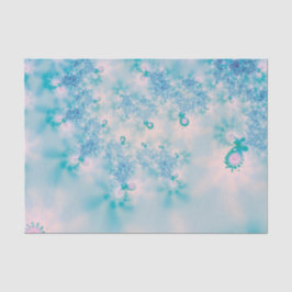 Kalm Blauwe Meditatie Vlinder Kunst Tissuepapier