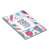 Kalm blijven en glimlachen | Snop. Notitieboek (Rechterzijde)