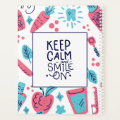 Kalm blijven en glimlachen | Snop. Planner (Achterkant)