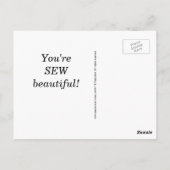 Kalm Briefkaart houden (Achterkant)