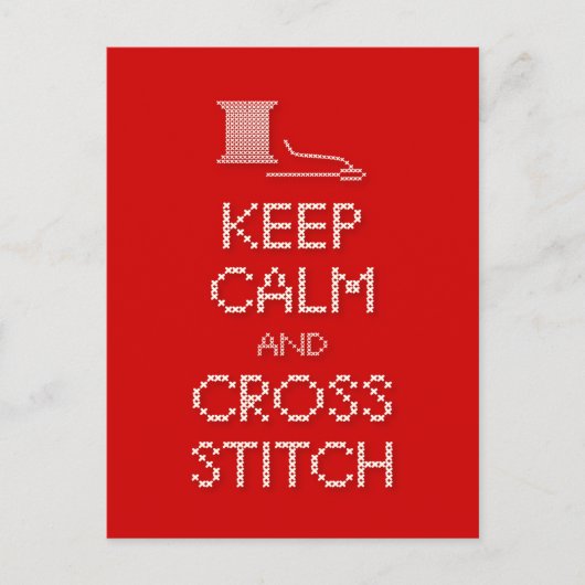 Kalm Briefkaart houden (Voorkant)