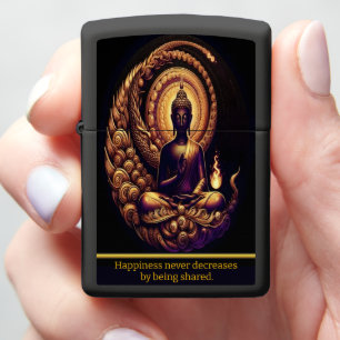 Kalm Buddha mediterend in de kosmos