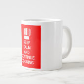 Kalm Chef Jumbo Mok houden (Voorkant rechts)