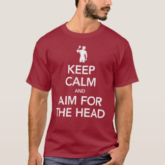 Kalm en AIM houden voor het HOOFD - Unisex T-Shirt