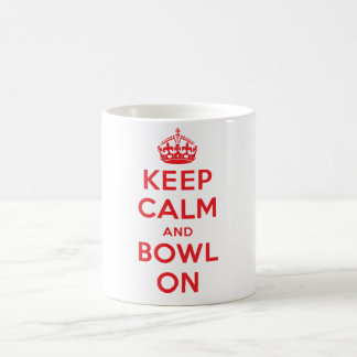 "Kalm en Bowl aan" Mok (wit)