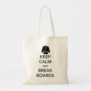Kalm- en breekplanken houden tote bag