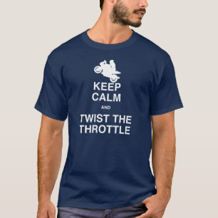 Kalm en draai de schroef rond - Sport/straat T-shirt