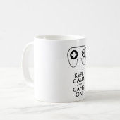 KALM EN GAME AAN - GAMPAD BEWAREN KOFFIEMOK (Voorkant links)