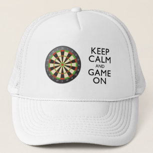 KALM EN GAME OP DE Dart Board BEHOUDEN Trucker Pet