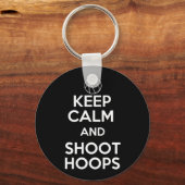 Kalm en hoot hoops houden sleutelhanger (Voorkant)