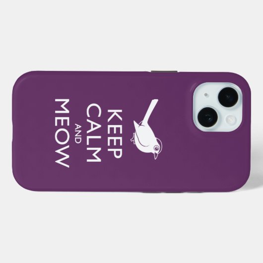 Kalm en kalm houden Case-Mate iPhone case (Achterkant (horizontaal))