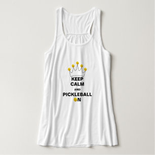 Kalm en Pickleball aan, Pickleball Crown Tanktop