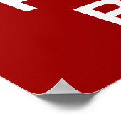 Kalm en review Poster houden (Hoek)