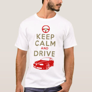 Kalm en station houden -156- t-shirt