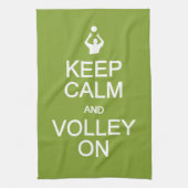 Kalm en vol houden Aangepaste handdoeken (Verticaal)