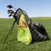 kalm gehecht golfhanddoek (Groen)