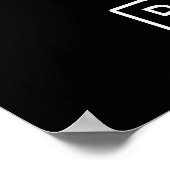 Kalm houden: Barber-Humor Poster (Hoek)